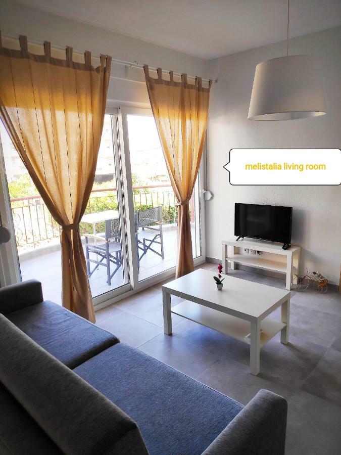 Melistalia Appartment 1 ネア・ミカニオーナ エクステリア 写真